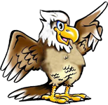eagle mascot
